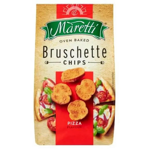 SNACK MARETTI BRUSCHETTE CHIPS PIZZA 85G UND