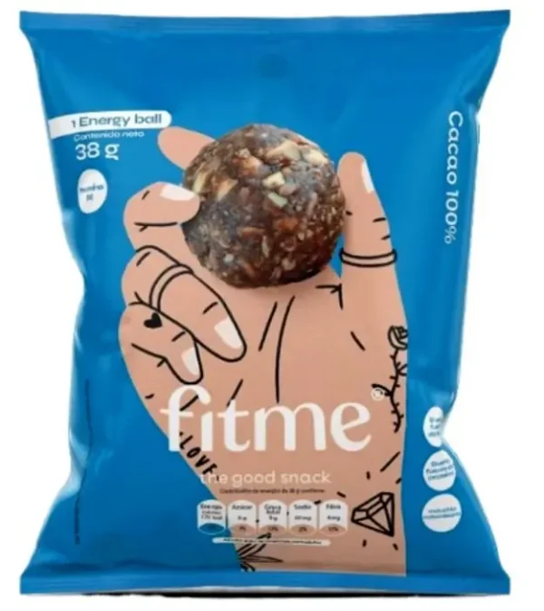 SNACK FITME CACAO 38 GR UND