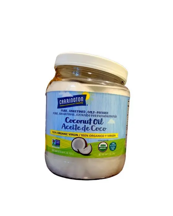 ACEITE COCO VIRG ORGANICO CARRINGTON 1.6 UND