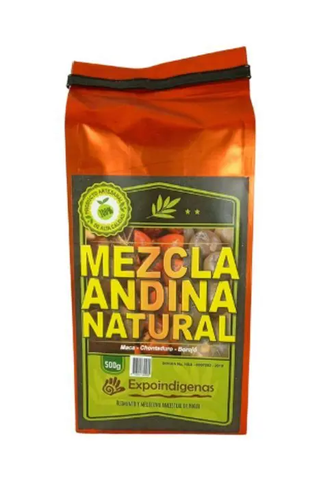 MEZCLA ANDINA EXPOINDIGENAS NATURAL 500G UND
