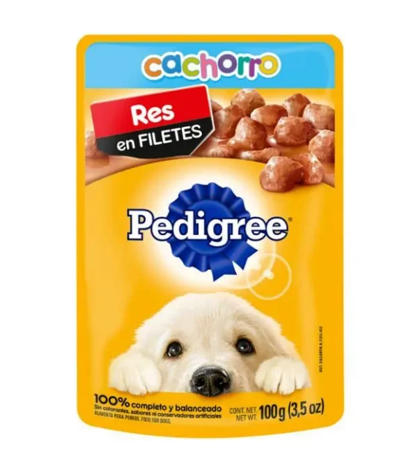 ALIMEN PE PEDIGREE CACHORRO FLT RES 100G UND