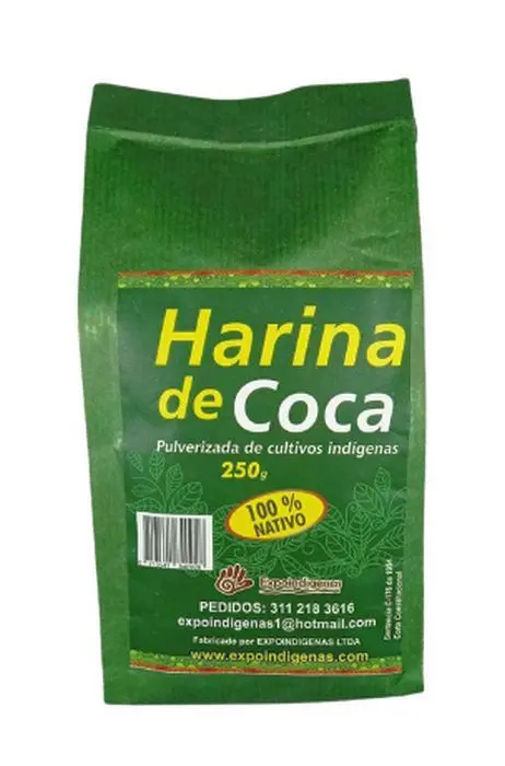 HARINA COCA PULVERIZADA EXPOINDIGENAS UND