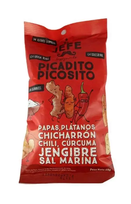 PASABO PICADITO EL JEFE 60 GR UND