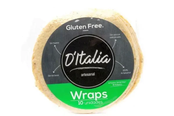 TORTILLA GLUTEN FREE DITALIA 10 U UND