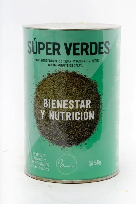 VEGETALES DESHIDRATADOS SUPER VERDE 55 G UND