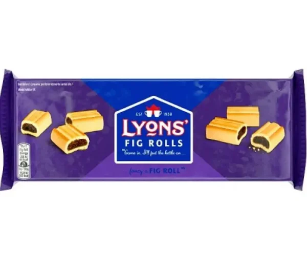 GALLETA LYONS FIG ROLLS 200 GR UND