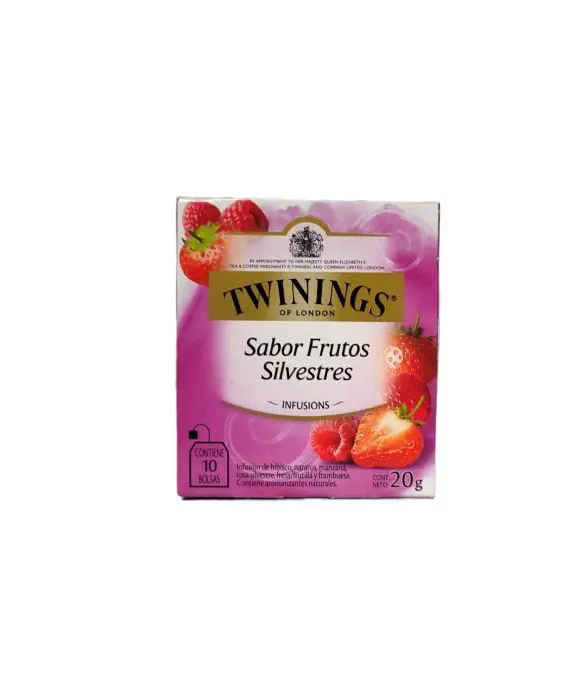 TE TWININGS INFUSION FRUTOS SILV 20 GR UND
