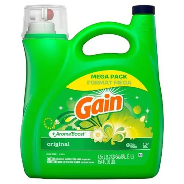 DETERG LIQ GAIN ORIGINAL 4550 ML UND