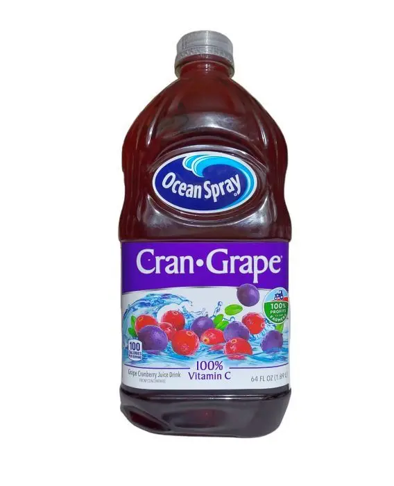 JUGO CRAN GRAPE OCEAN SPRAY 1.89 L UND