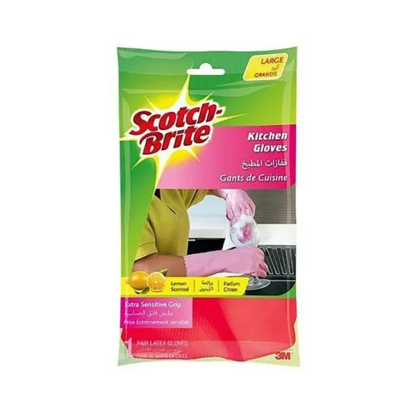 GUANTE SCOTCHBRITE COCINA TALLA L UND