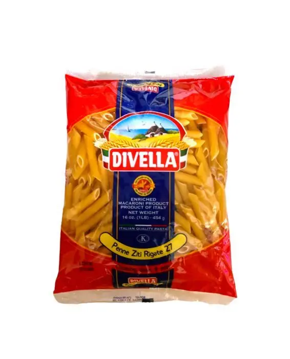 PASTA PENNE DIVELLA RIGATE 27 454 GR UND