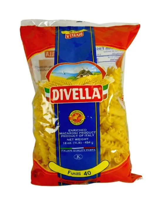 PASTA FUSILLI DIVELLA 454 GR UND