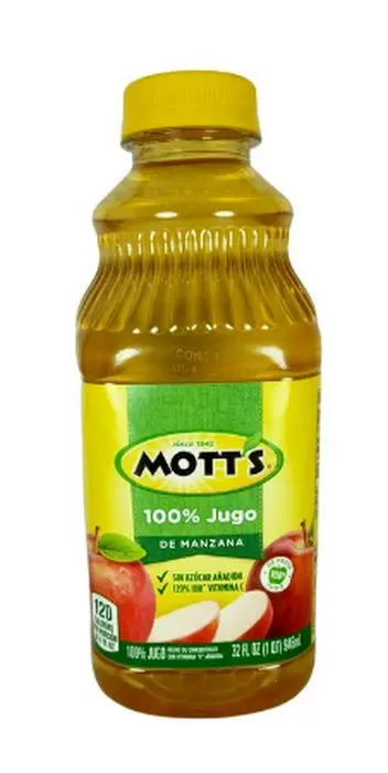 JUGO APPLE MOTTS 946 ML UND