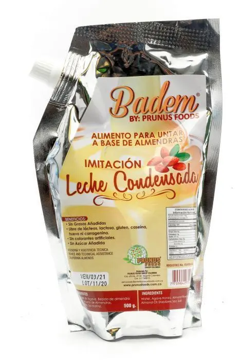 LECHE CONDENSADA BADEM BASE ALMENDRAS UND
