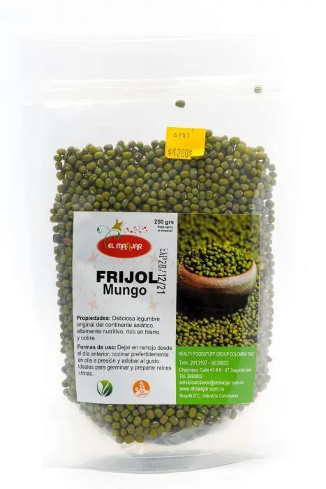 FRIJOL MUNGO EL MANJAR 250 GR UND