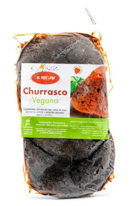 CHURRASCO VEGANO EL MANJAR 350 GR UND