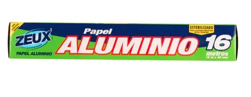 PAPEL ALUMINIO ZEUX 16 M UND
