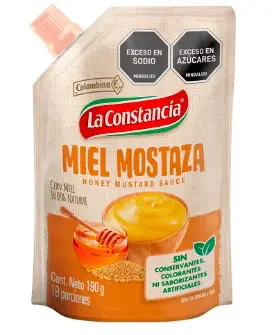 SALSA MIEL MOSTAZA LA CONSTANCIA 190 G UND