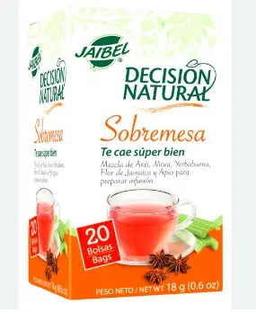 INFUSION JAIBEL SOBREMESA 18 G UND