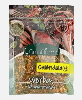 HIERBAS DESHI GRANAROMA FLOR CALENDU 16G UND