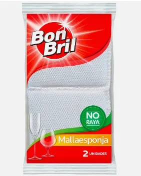 ESPONJA BONBRIL MALLA 2 U UND