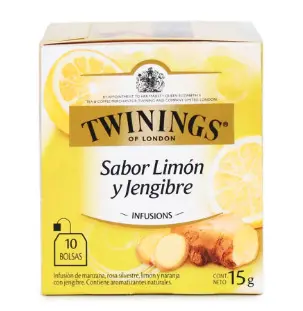 INFUSION TWININGS LIMON JENGIBRE 15 G UND