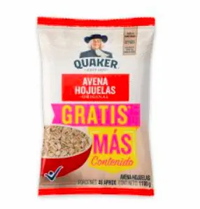 AVENA HOJUELAS QUAKER 1100 G UND