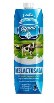 LECHE DESLAC ALPINA CAJA 200 ML UND