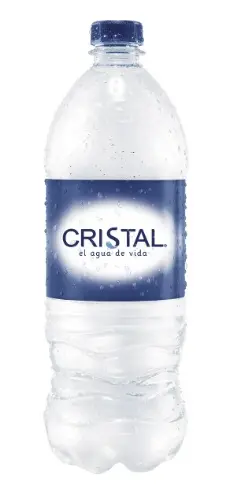 AGUA CRISTAL BOTL 1 LT UND