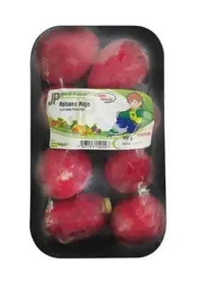 RABANO ROJO BANDEJA UND UND