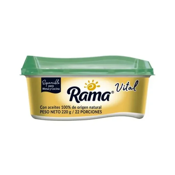 MARGARINA SIN SAL VITAL RAMA 220 G UND