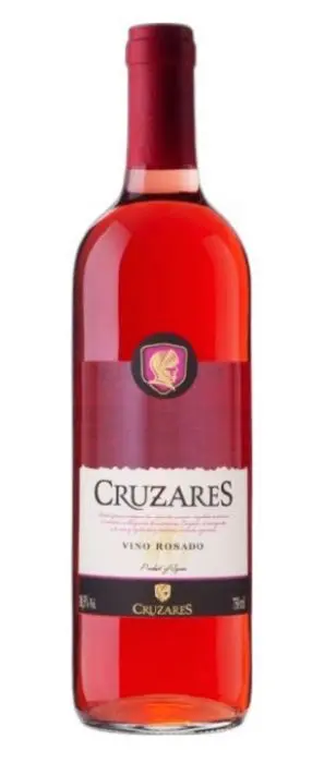 VINO ROSADO CRUZARES 750 ML UND