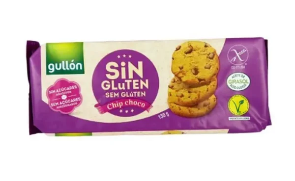 [4356-UND] GALLETA GULLON CHIP CHOCO SIN GLUTEN 130 UND