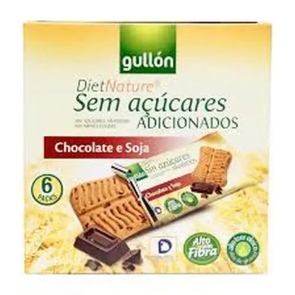 [9681-UND] GALLETA GULLON CHOCOLATE Y SOYA 144 G UND