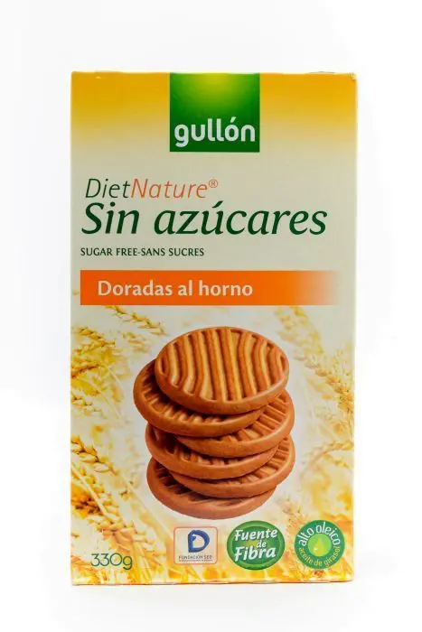 [4087-UND] GALLETA GULLON DORADA AL HORNO ZERO 330G UND