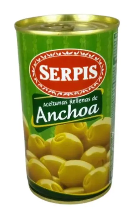 [11659-UND] ACEITUNAS SERPIS RELLE ANCHOA 235 G UND