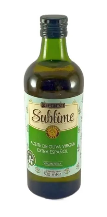 [1820-UND] ACEITE OLIVA EXTRA VIRG SUBLIME  500 ML UND