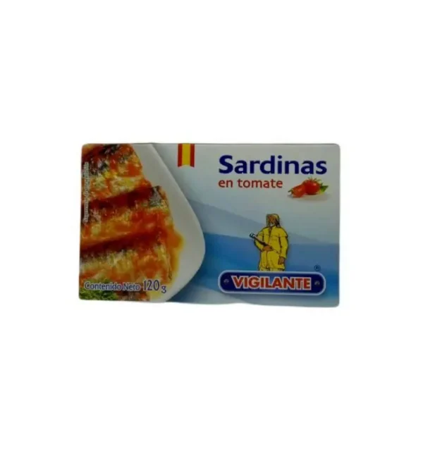 [1347-UND] SARDINAS TOMATE VIGILANTE 120 GR UND