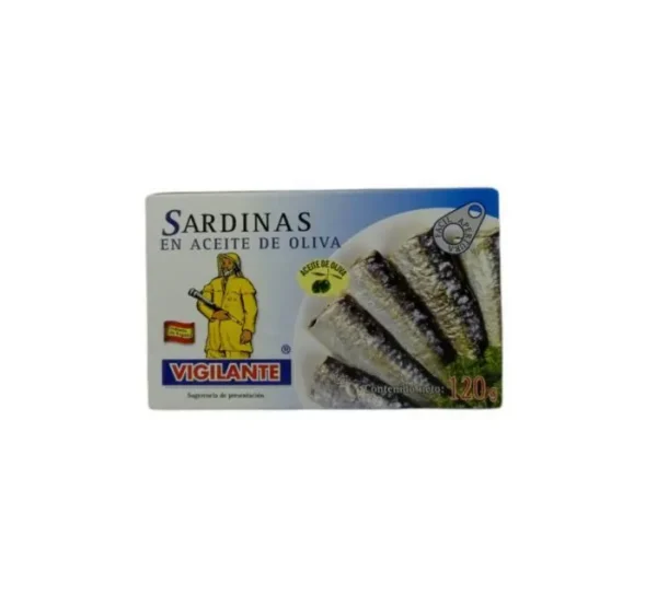 [260-UND] SARDINAS ACEITE VIGILANTE 120 GR UND