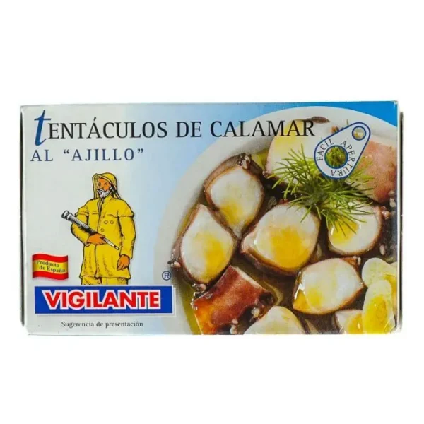 CALAMAR VIGILANTE AL AJILLO 115 G UND