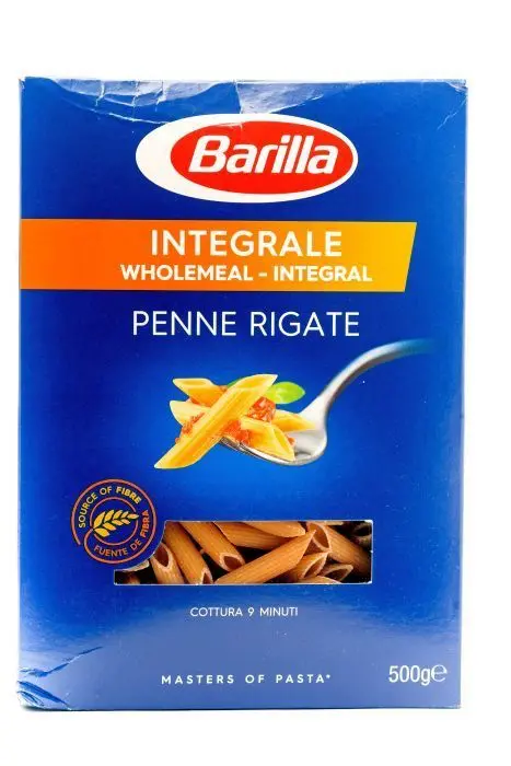 PASTA PENNE RIGATE BARILLA INTEGRAL 500G UND