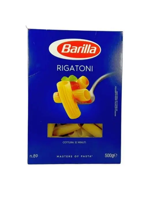 [5761-UND] PASTA RIGATONI BARILLA No 89 500 G UND