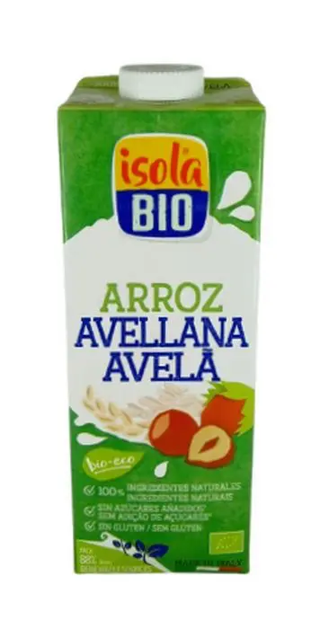 [8138-UND] BEBI ARROZ AVELLANA ISOLA BIO 1 L UND