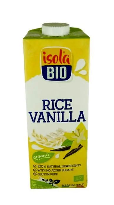 BEBI DE ARROZ VAINILLA ISOLA BIO 1 L UND