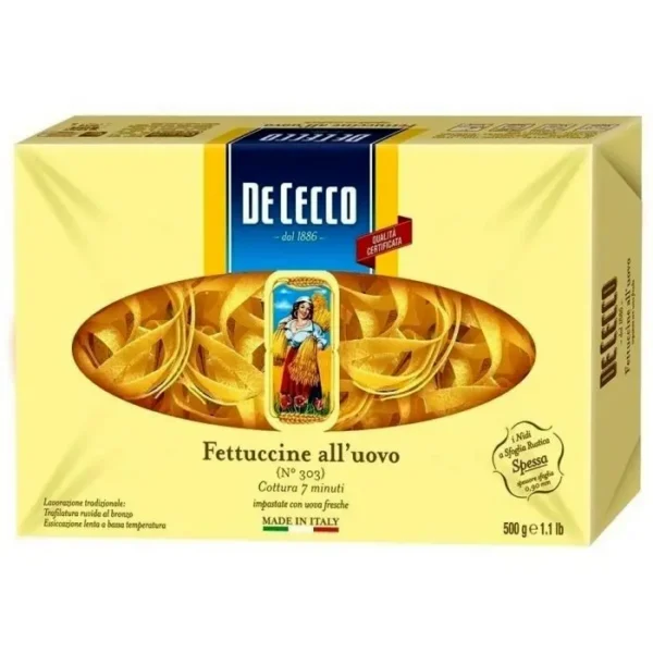 [11006-UND] PASTA FETTUCCINE N 303 DE CECCO 500 G UND