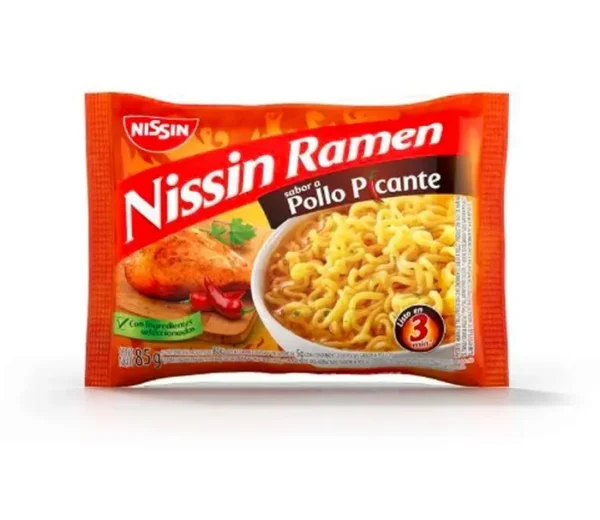[10572-UND] SOPA INST POLLO PICANTE NISSIN RAMEN 85G UND