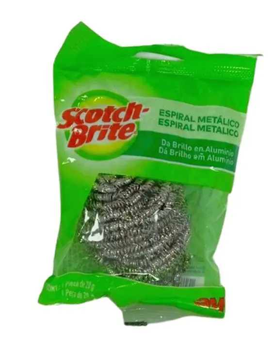 ESPONJA SCOTCHBRITE METALICA ESPIRAL UND