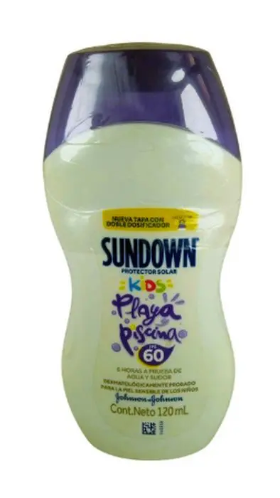 PROTECTOR SOLAR SUNDOWN 6KIDS 60FPS 120M UND