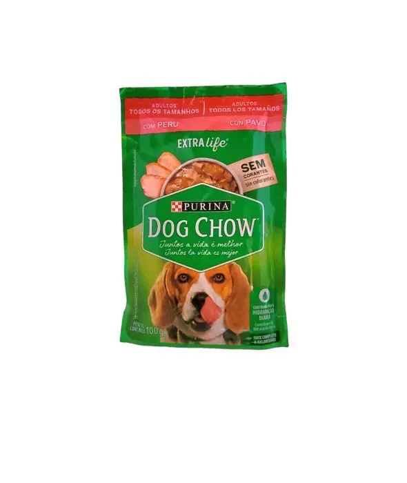[9842-UND] ALIMEN PE ADUL PAVO DOG CHOW 100 G UND