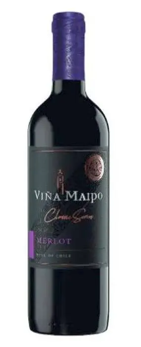 [7900-UND] VINO TINTO MERLOT VINA MAIPO 750 ML UND
